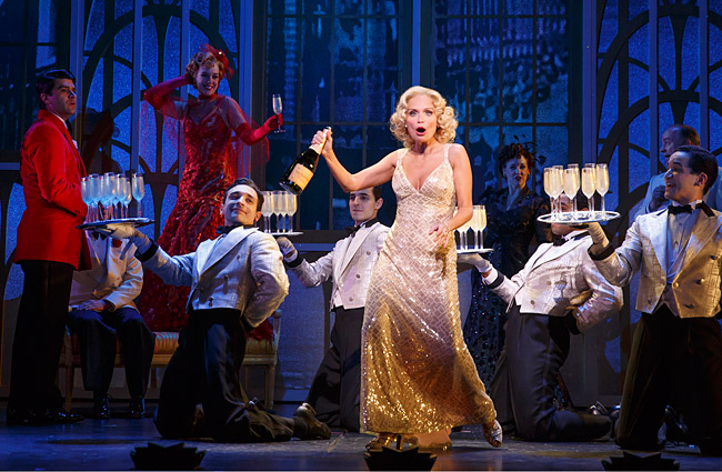 Kristin Chenoweth and cast of On The Twentieth Century